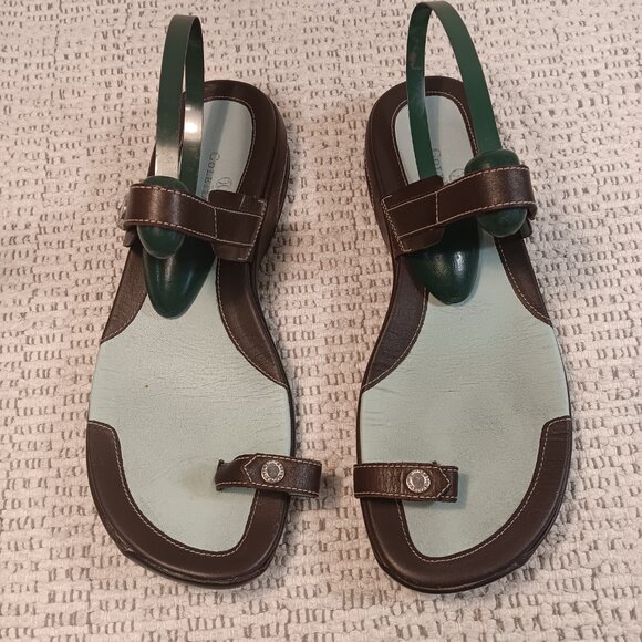 Cole Haan Brown and Green Sandals - Picture 2 of 14